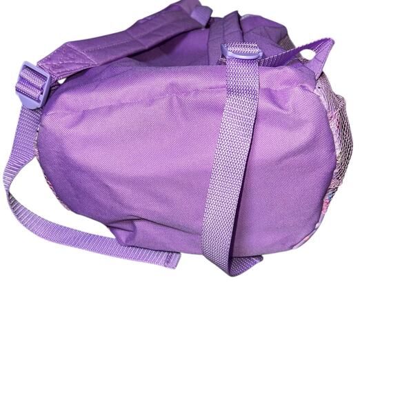 Vintage Peppa Pig purple summer pool /beach  swim bag back pack pull string - Picture 5 of 6